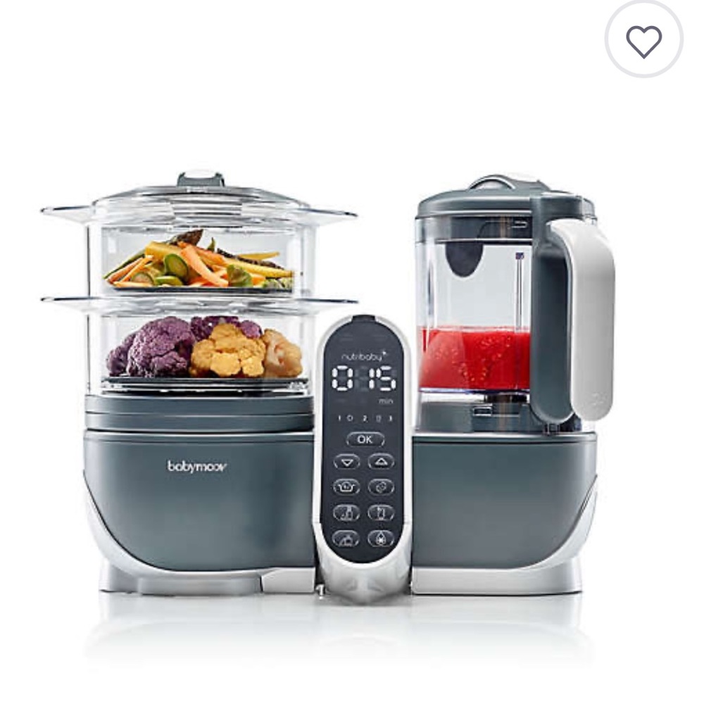 BabyMoov Duo Meal 6-in-1 Food Prep System in Grey